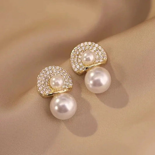 French Pearl earrings