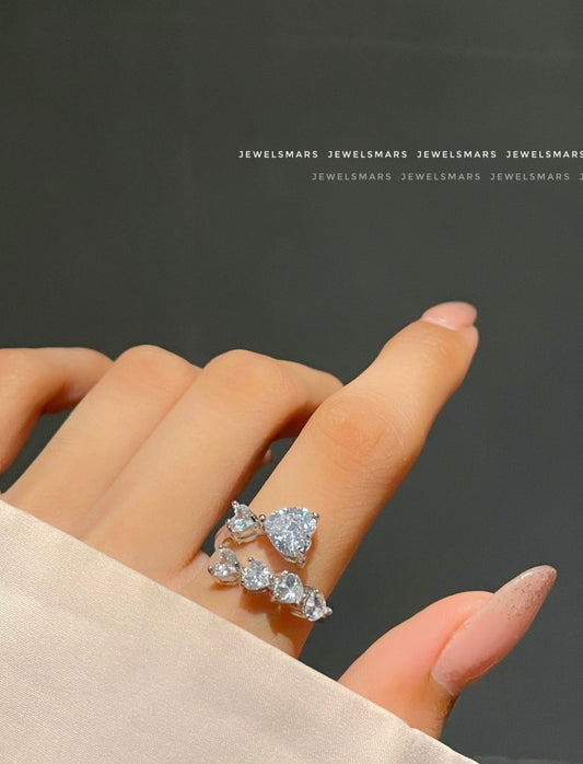 Lovey Dovey Heart Ring