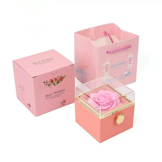 Eternal Love Rose Box Promise Ring