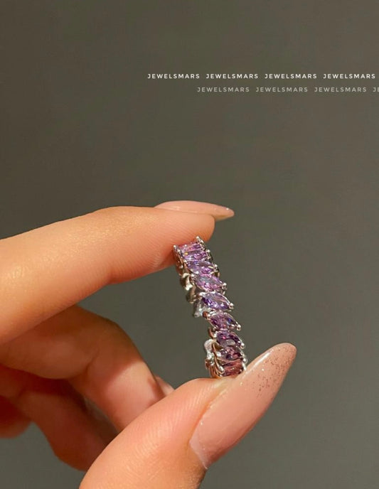 Layla Ring Band - purple