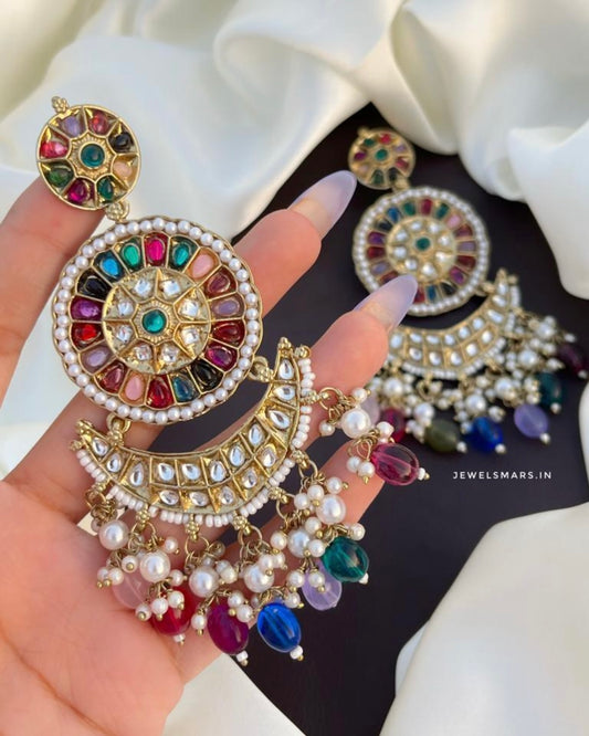 Maharani Earrings ( handmade)