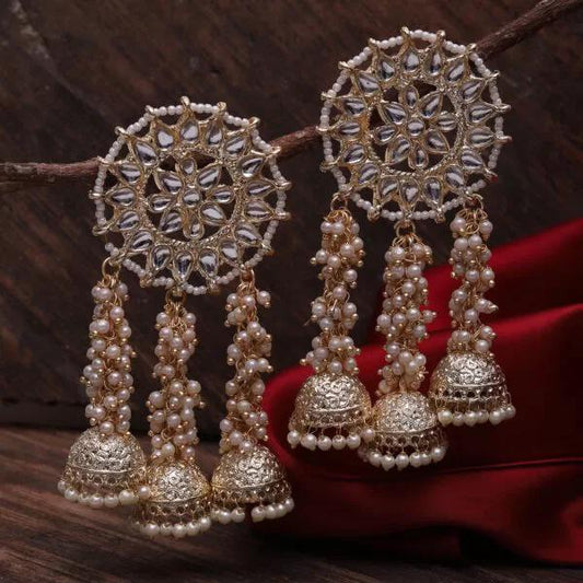 Heena Jhumki Drop Earrings