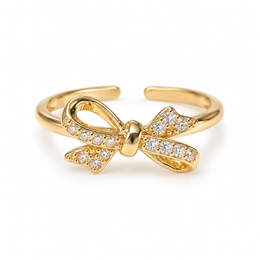 Delicate Baby Bow Ring
