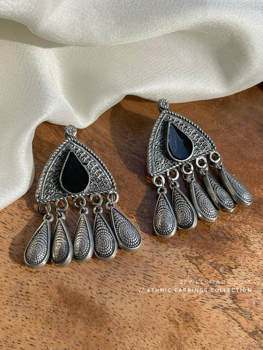 Mohini Oxidised Earrings