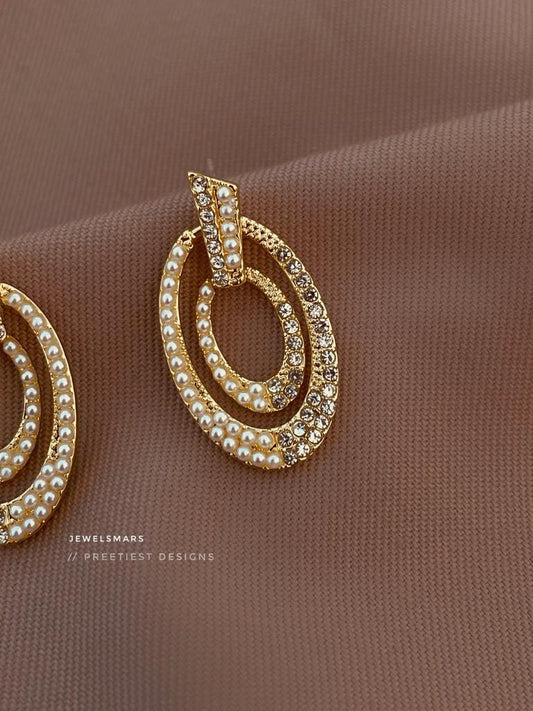 Pure Bliss statement earrings