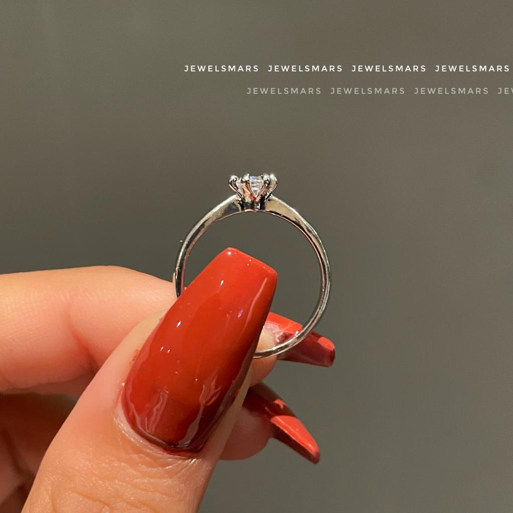 Ruby Minimal Promise Ring Jewelsmars
