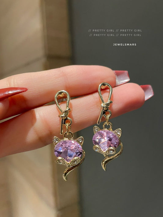 The Dreamy kitty earrings