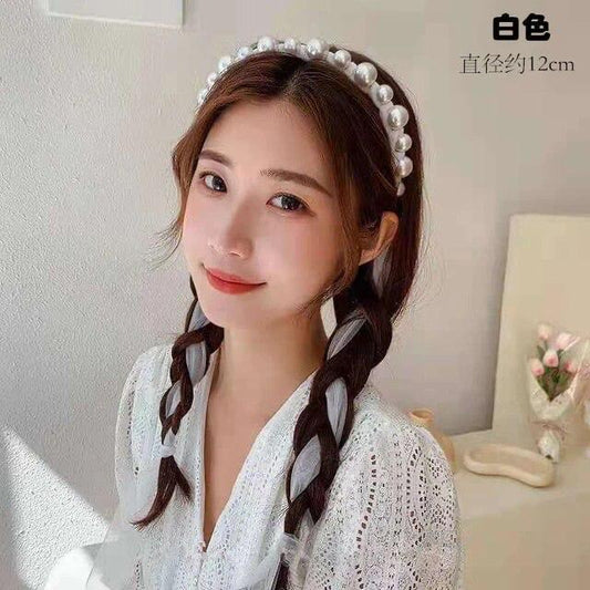 Pearly tail headband- cute hair accessory