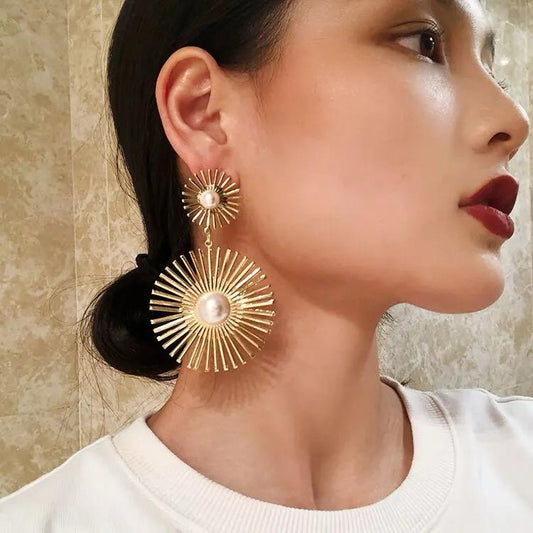 Korean Statement Exaggerated Earrings