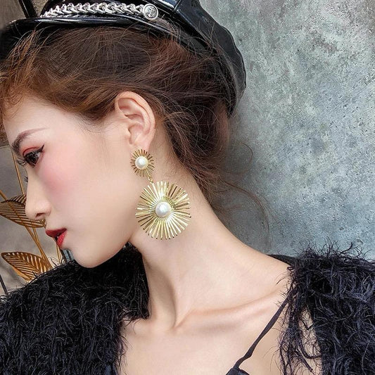 Korean Statement Exaggerated Earrings