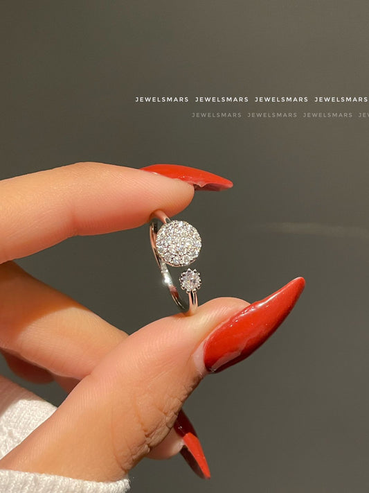 Minimal Double circle Ring
