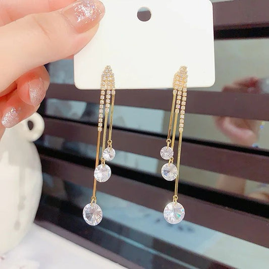 Crystal Drop Earrings