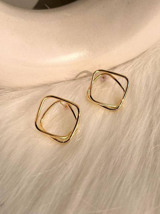 Cubic Statement Earrings