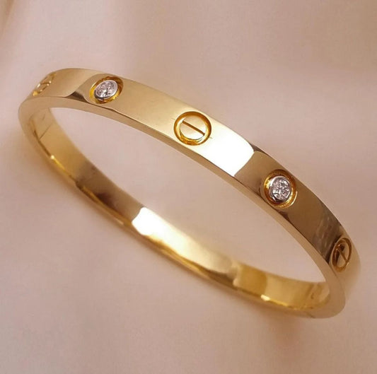 Luxury Cartieir golden  bracelet