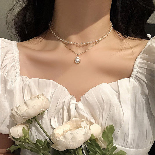 KOREAN PEARLY VICTORIA NECKLACE