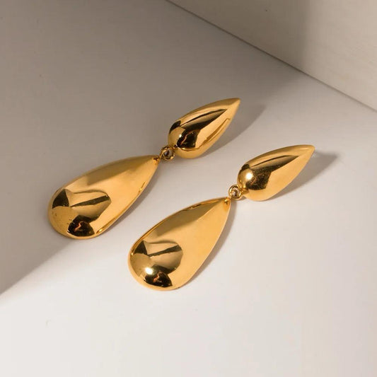 Luxury Drop Earrings (18k gold plated)