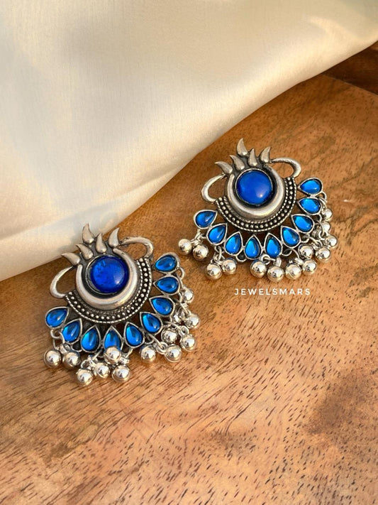 Albeli Earrings - blue