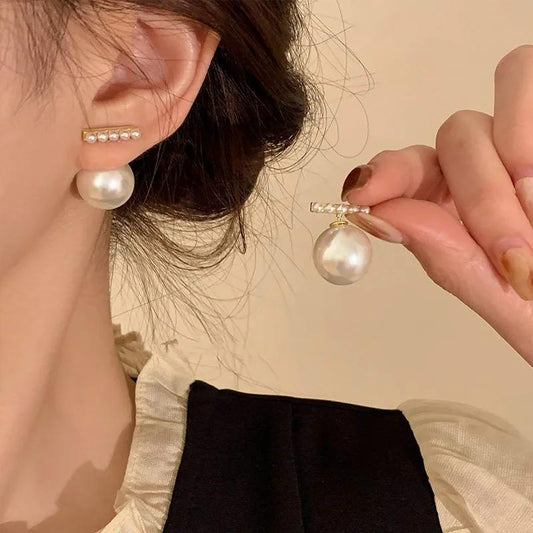 Kally Pearl Earrings ( can be worn in multiple ways)