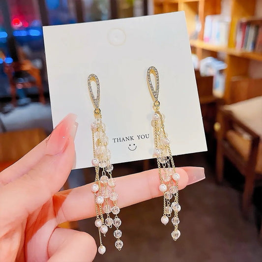 Fairy Land Tassel Drop Earrings