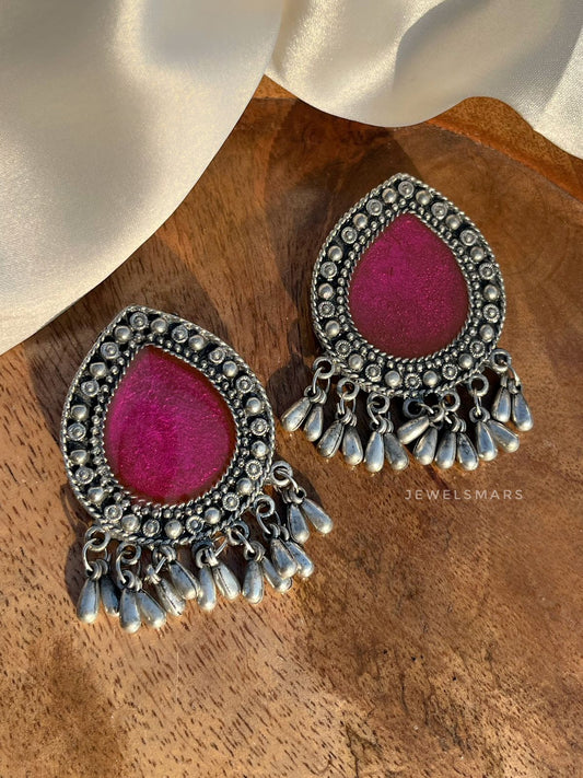Heena Earrings- pink