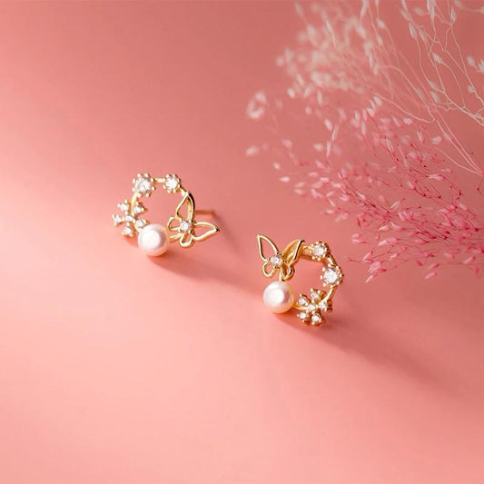 Cute Butterfly minimal Earrings