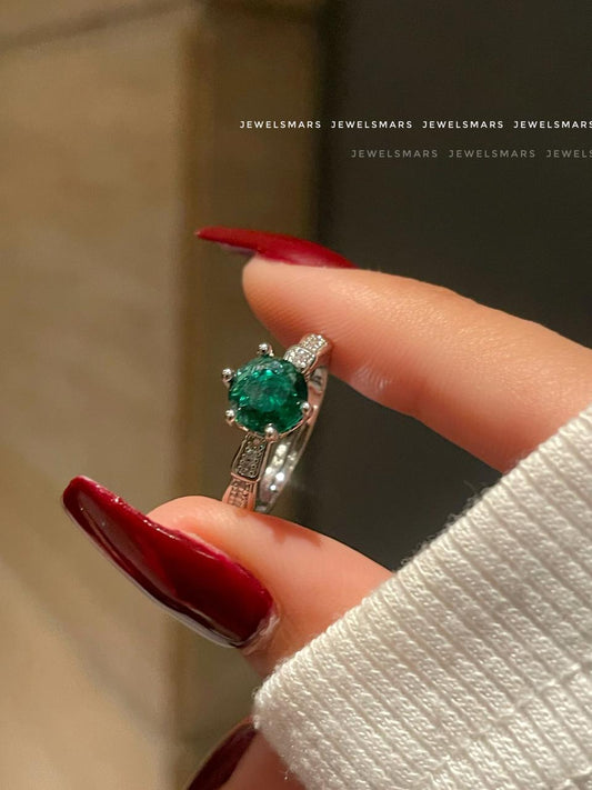 Darla promise Ring- green