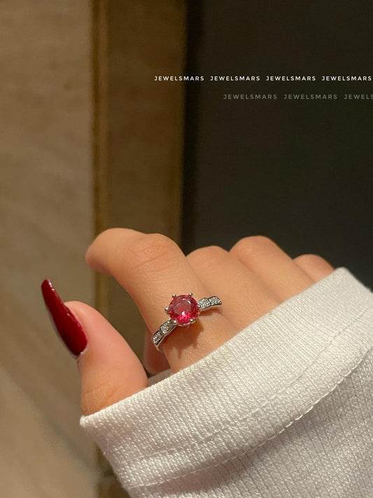 Darla promise Ring- red
