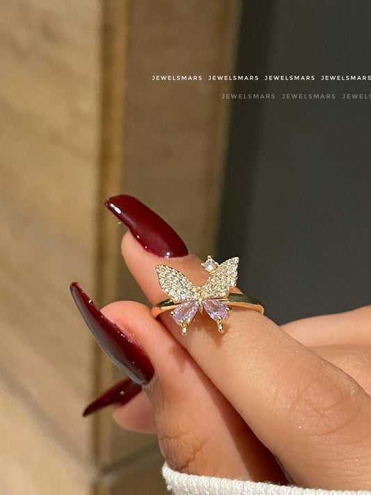Flutter Butterfly Ring