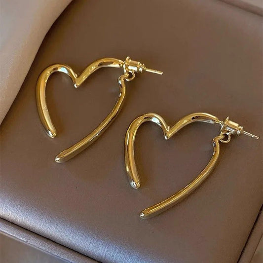 Earjacket Heart Earrings