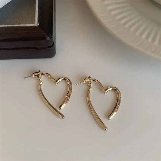 Earjacket Heart Earrings