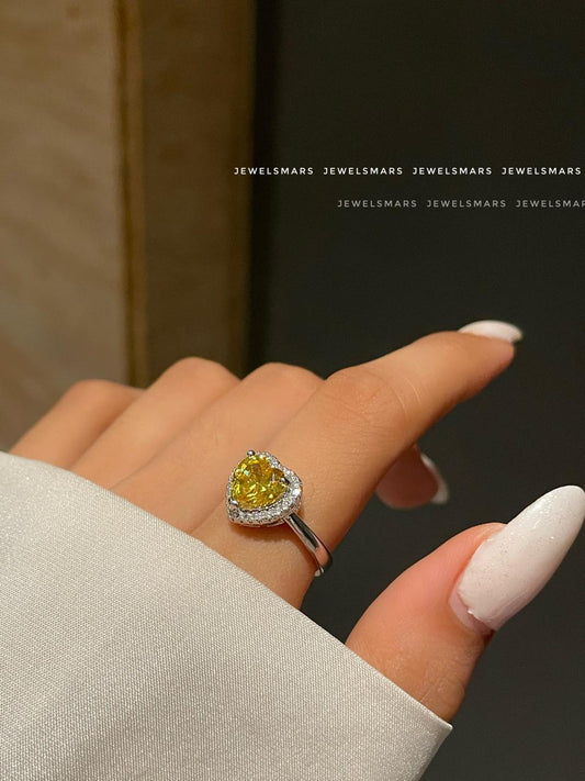Sunshine Heart Ring