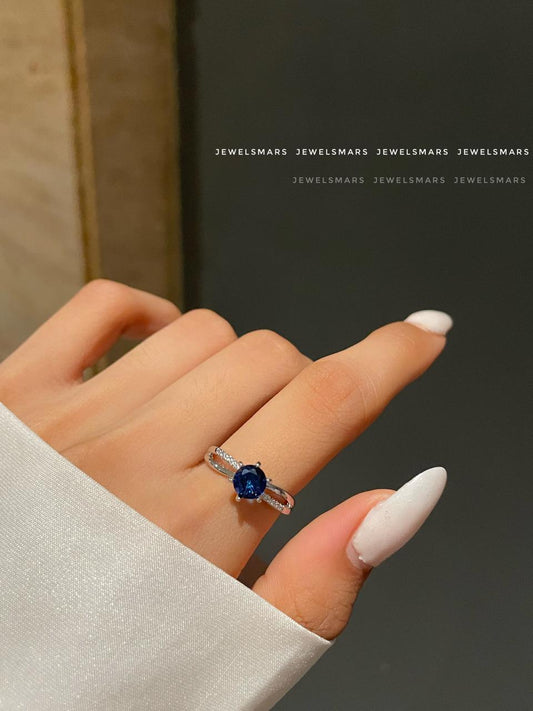 Darla Ring - royal blue