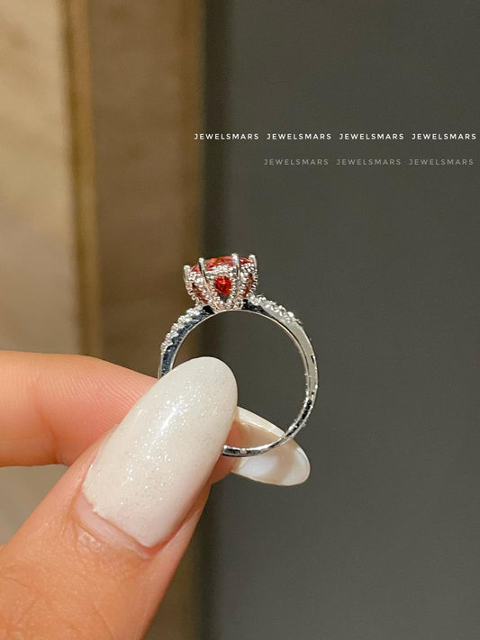 Love Solitaire Ring
