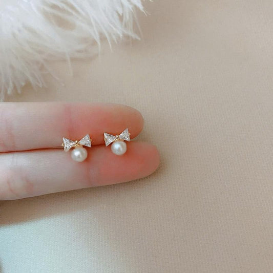 Cute Mini Bow Earrings