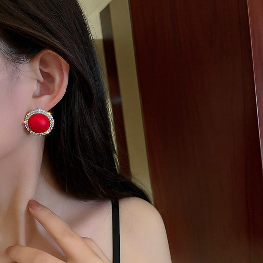 Red Party Earrings