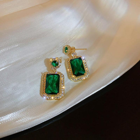 Royal Green Earrings