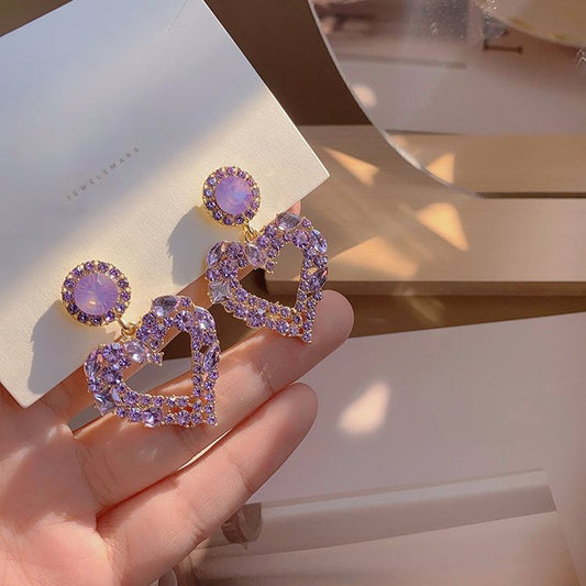 Purple Fantasy Earrings