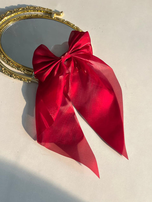 Long tail Bow- red