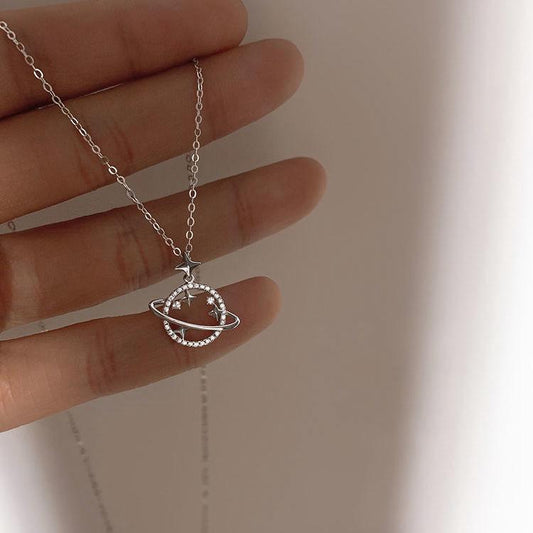 Saturn Planet Necklace