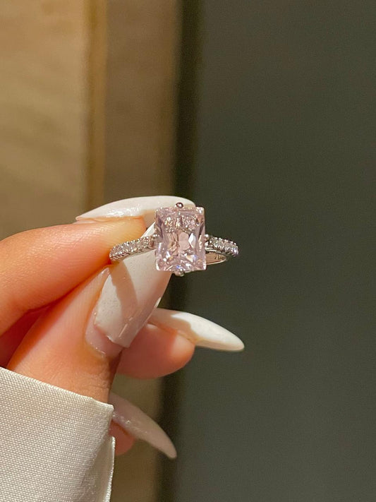 Luxe Promise Ring- pink