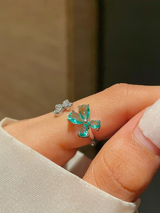 Periwinkle Butterfly Ring