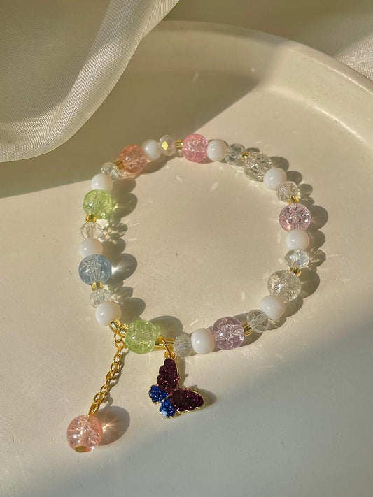 Butterfly in the paradise bracelet- multi