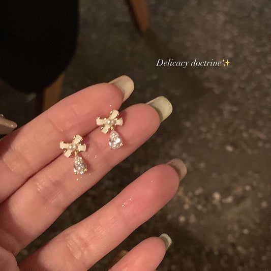 Delicate Bow Earrings