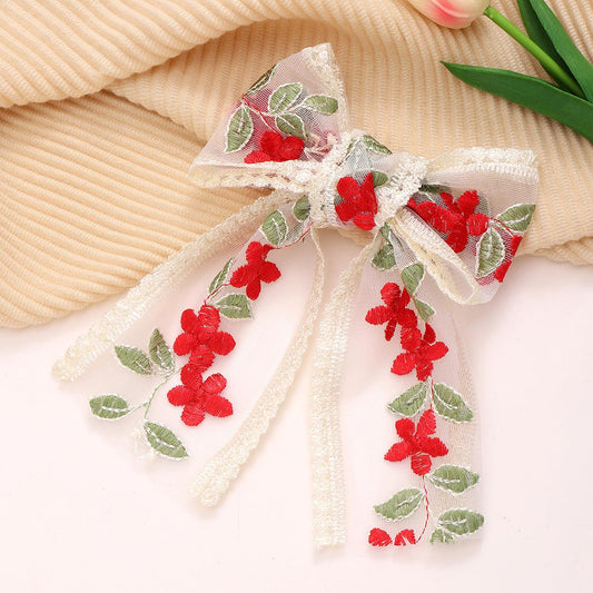 Fairyland Dreamy Hair bow- red