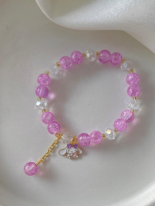Cute lil bracelet- purple