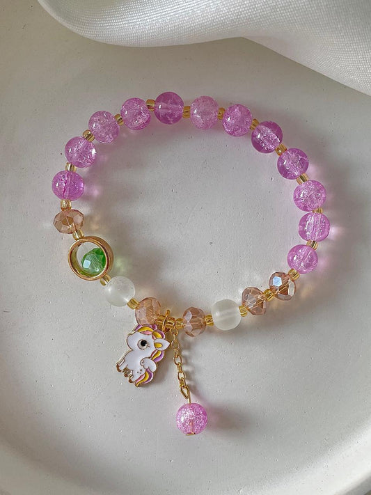 Unicorn Bracelet- lilac