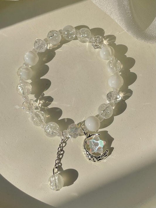 Moon Star Dreamy Bracelet- white