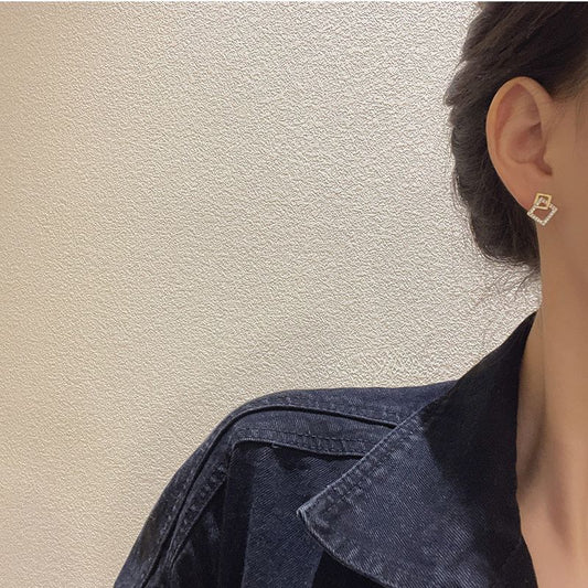 Geometric Statement Earrings