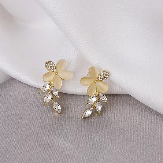 Dreamy Flower Petal Earrings