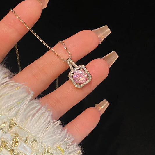 Promise Necklace- pink